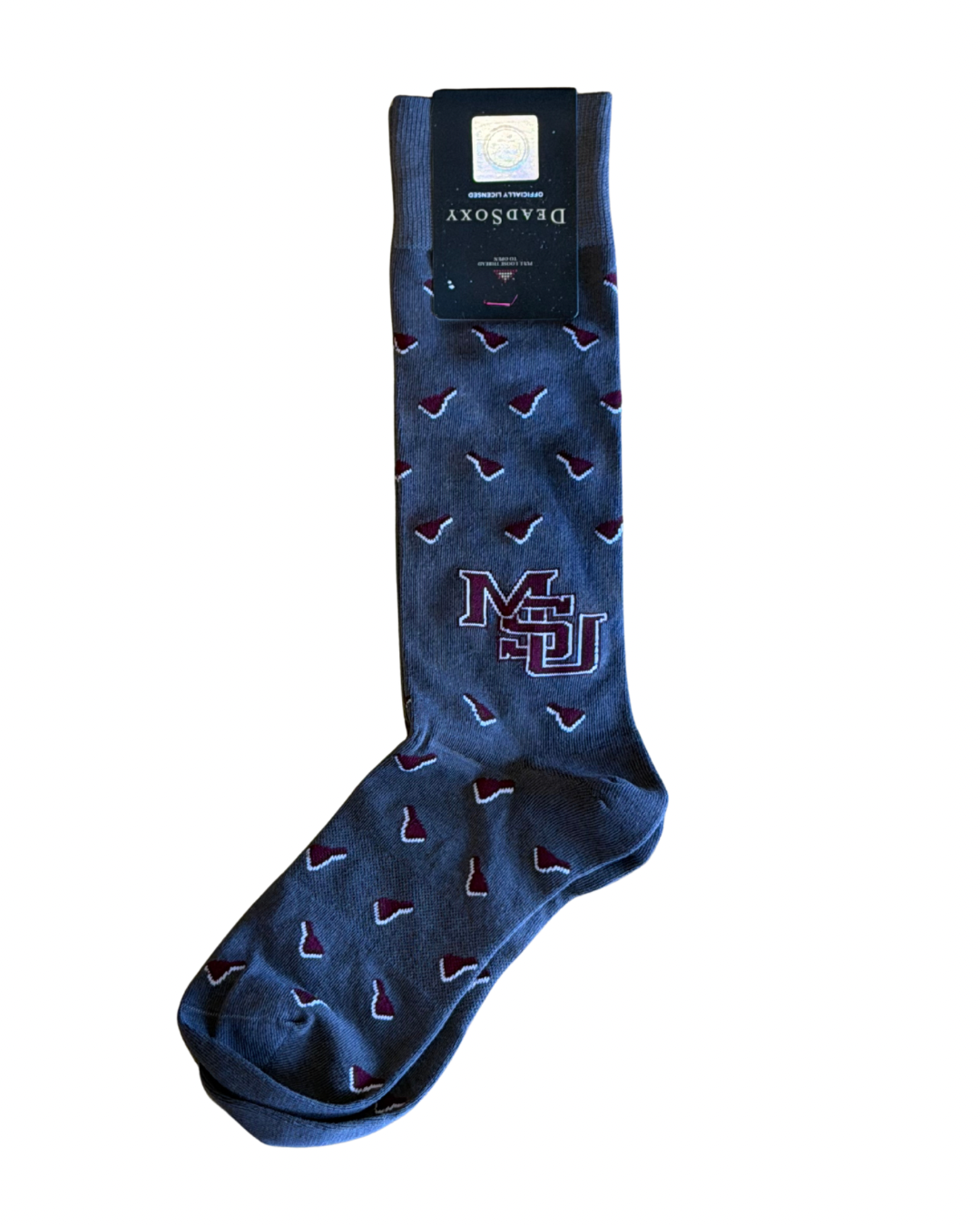 Mississippi State Cowbell Dress Sock