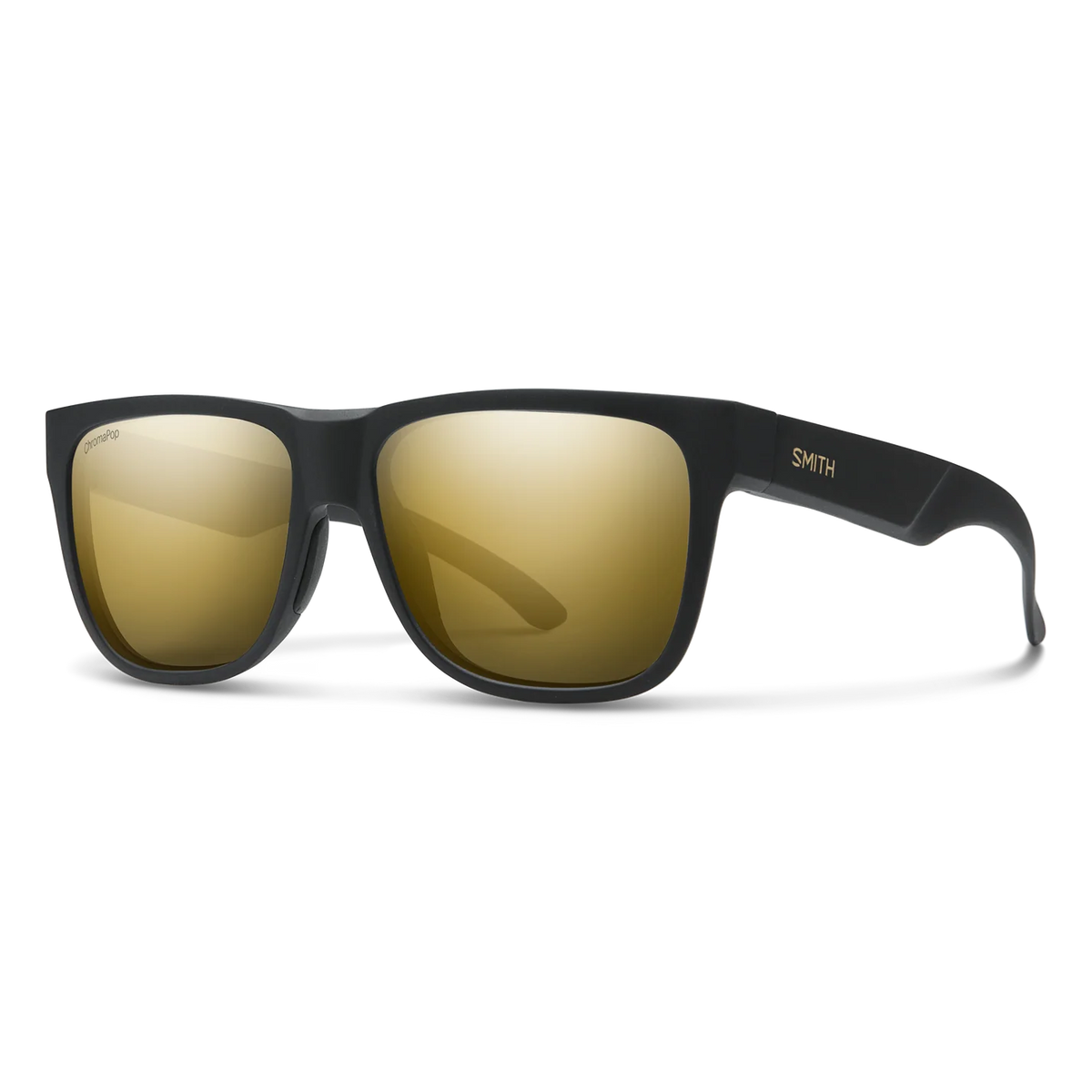Lowdown 2 Matte Black Gold | ChromaPop Polarized Black Gold Mirror