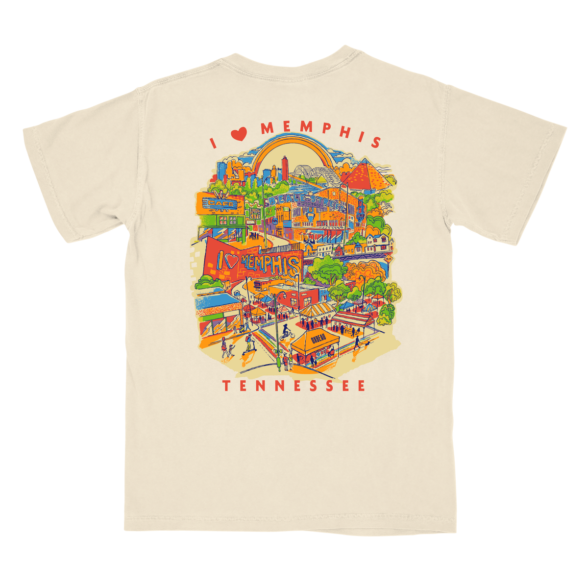 I Heart Memphis Tee