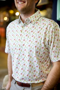 O'Memphis Print Polo