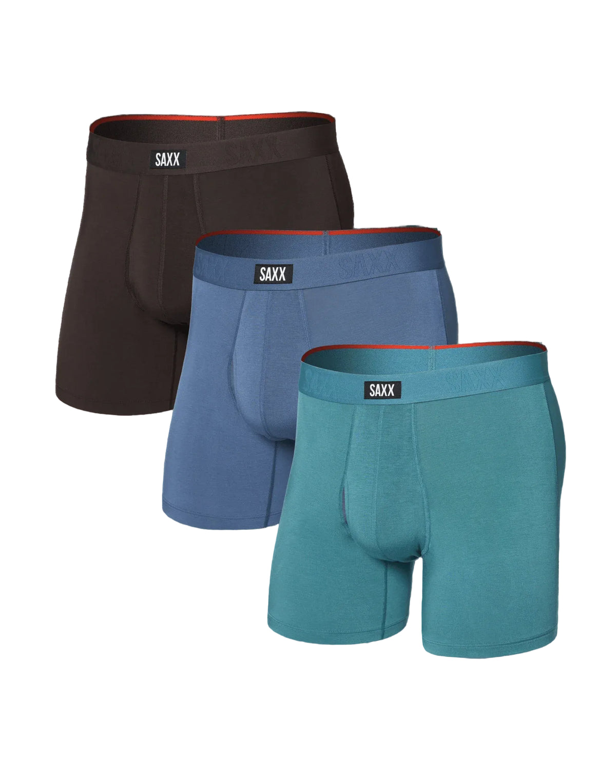 Vibe Xtra soft Comfort Boxer Brief Fly 3-Pack