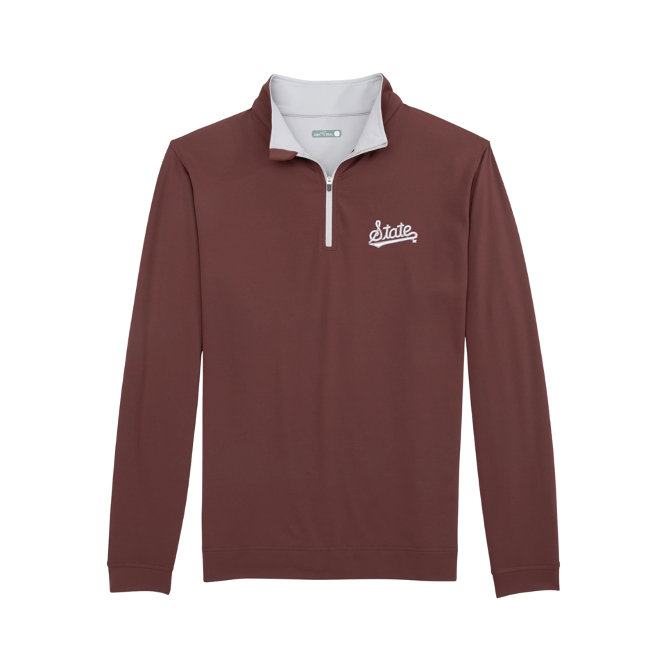 Mississippi State Script Quarter-Zip