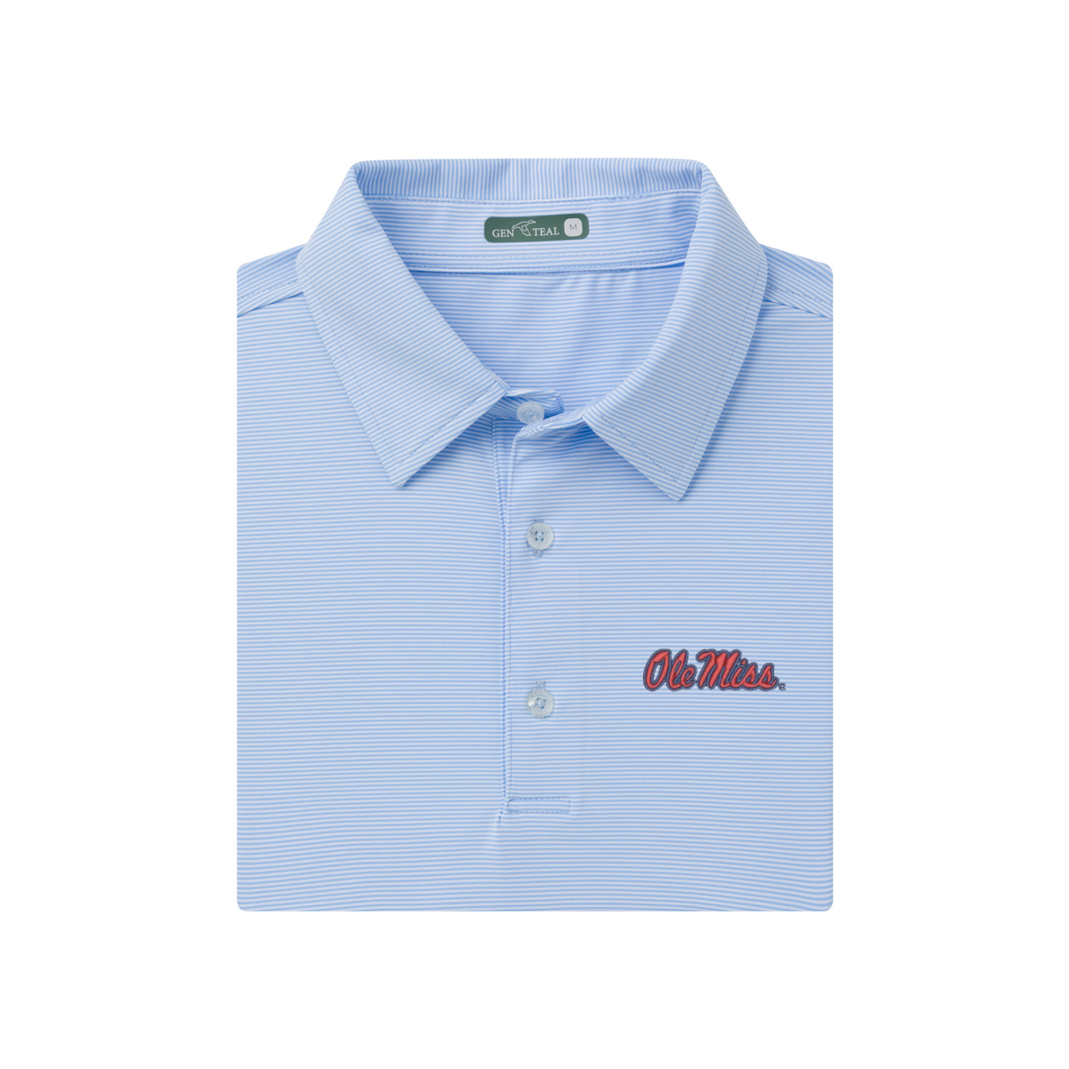 Ole Miss Performance Pinstripe Polo