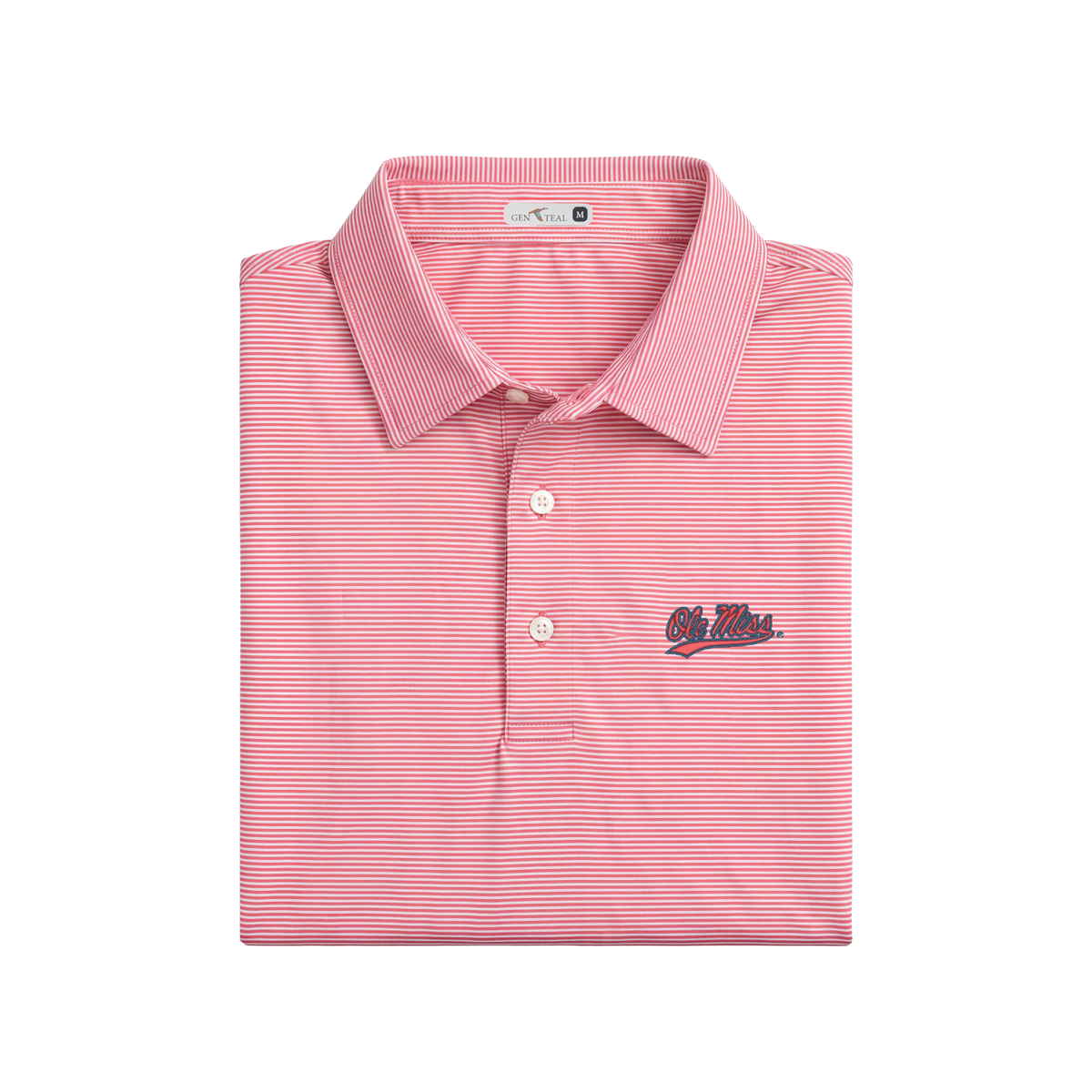 Ole Miss Pinstripe Performance Polo