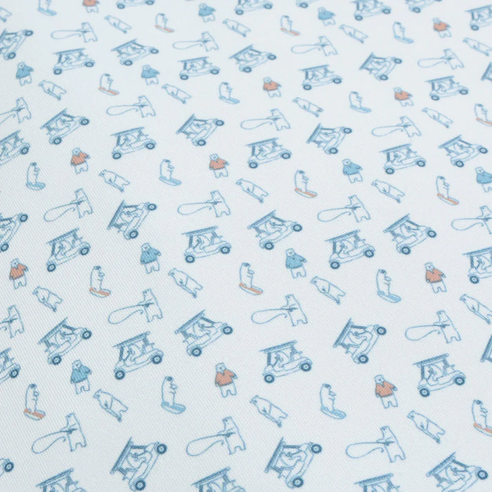 Stream to Green Printed Printed Polo