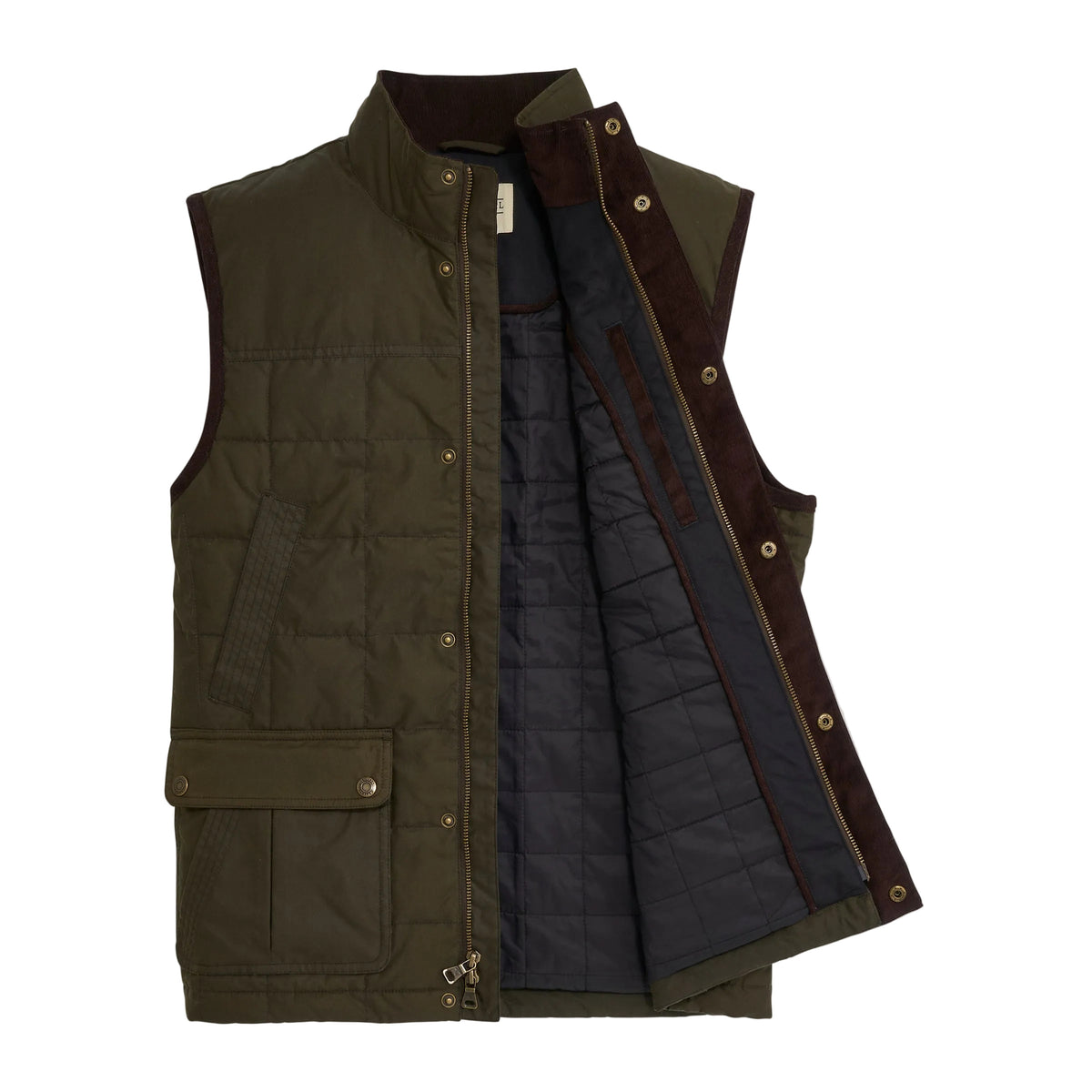 Merritt Waxed Cotton Vest