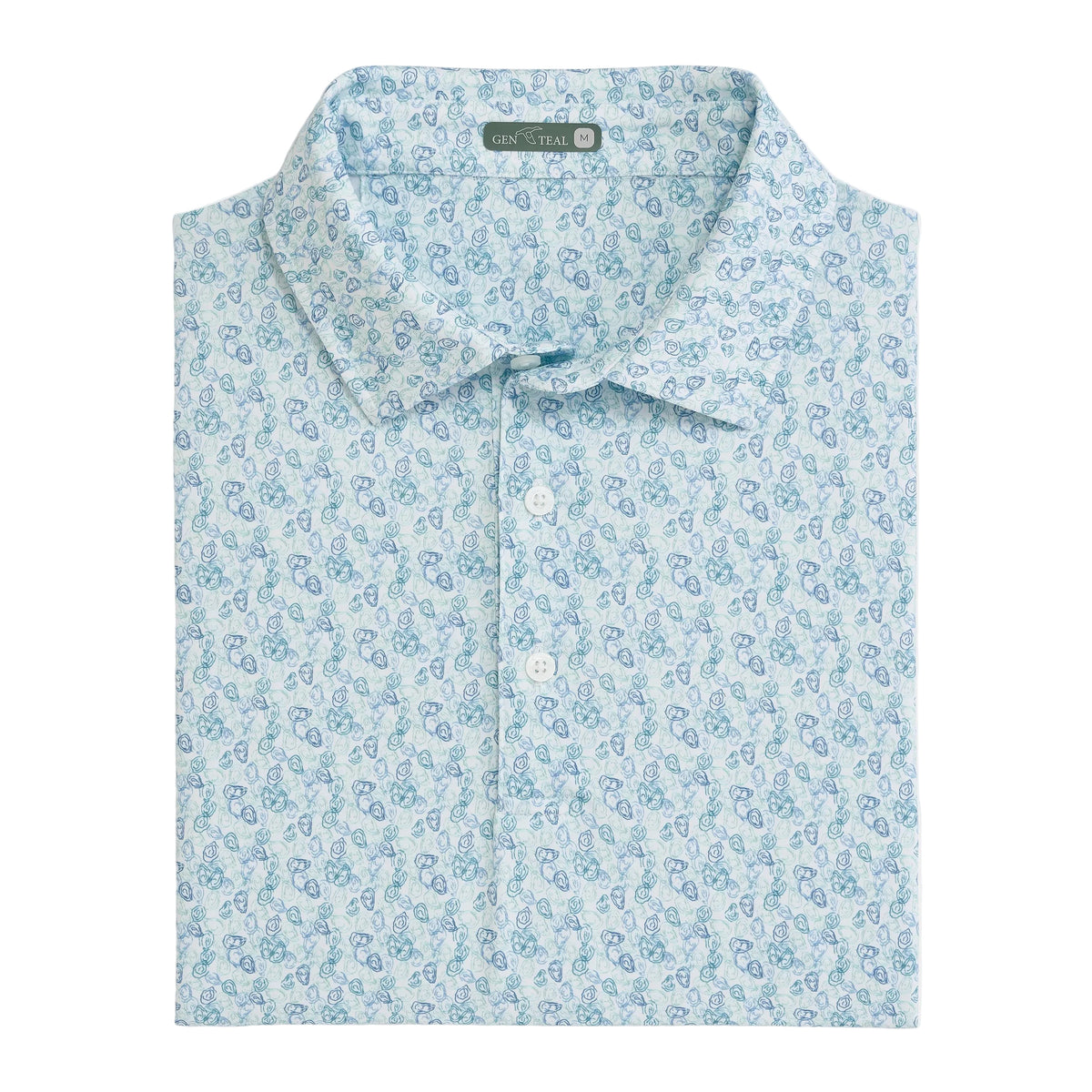 Shellscape Printed Performance Polo