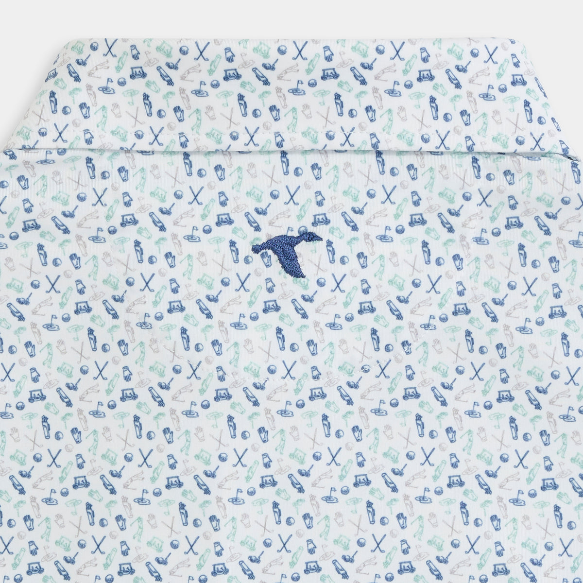 Caddie's Choice Printed Performance Polo