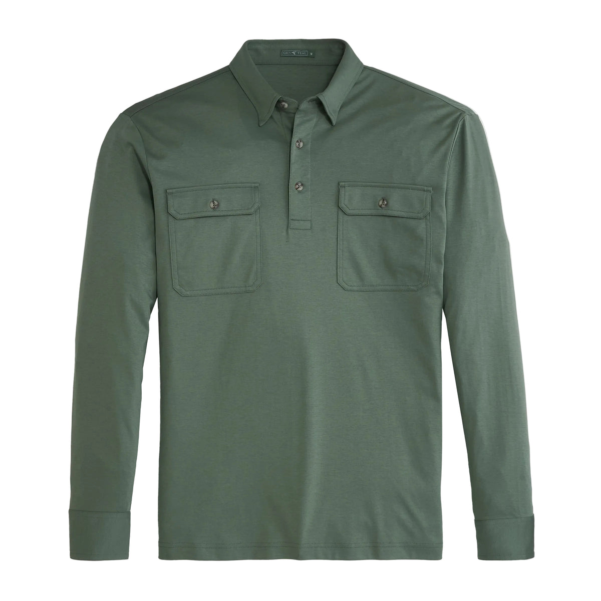Utility Cotton LS Polo