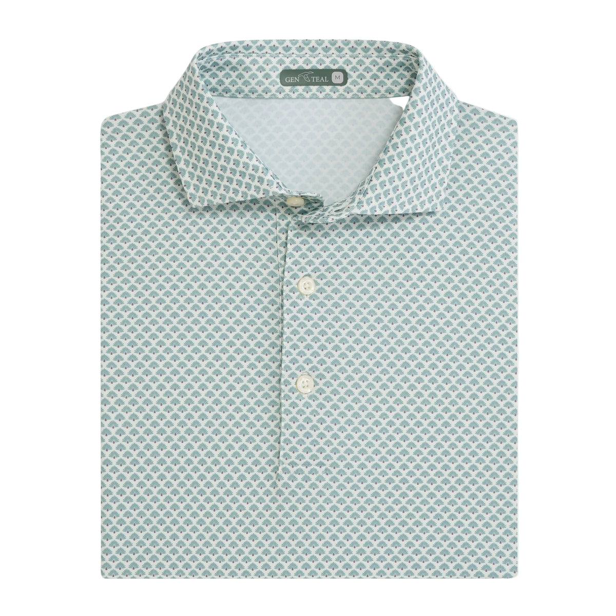 Agave Printed Performance Polo