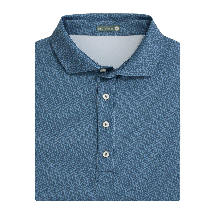 Flyway Printed Performance Polo