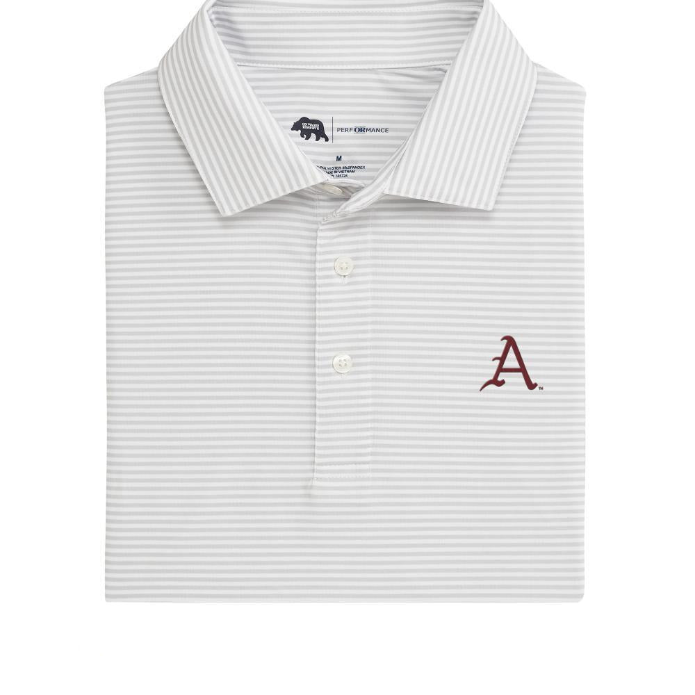 Arkansas Script Echo Performance Polo