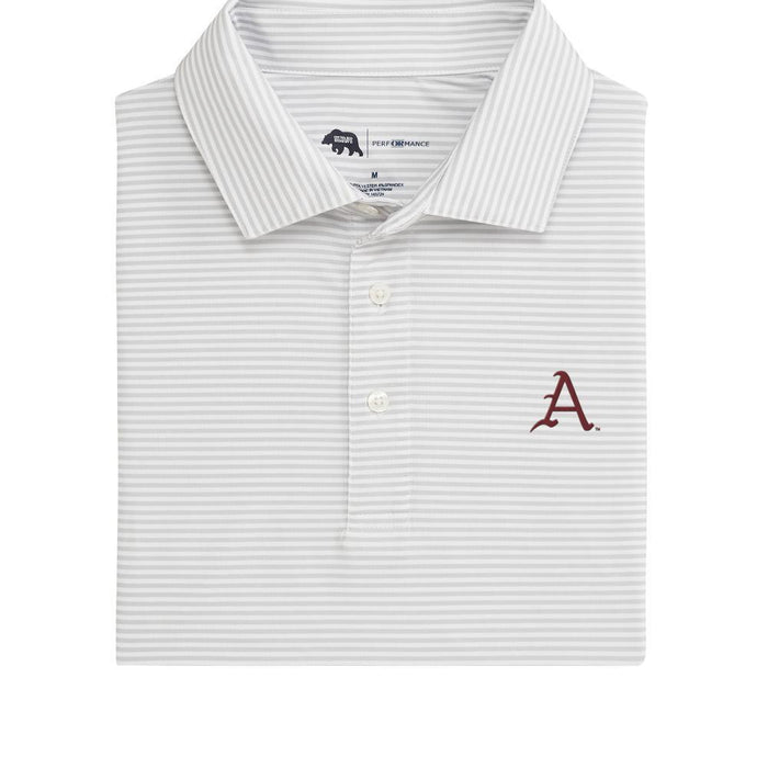 Arkansas Script Echo Performance Polo