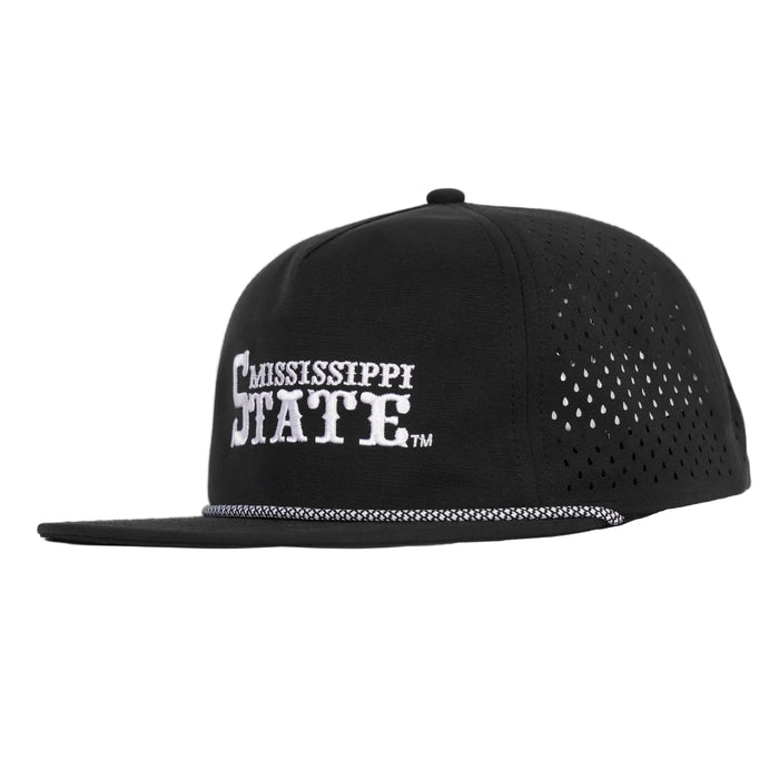 Mississippi State Baseball Rope Hat (Black)