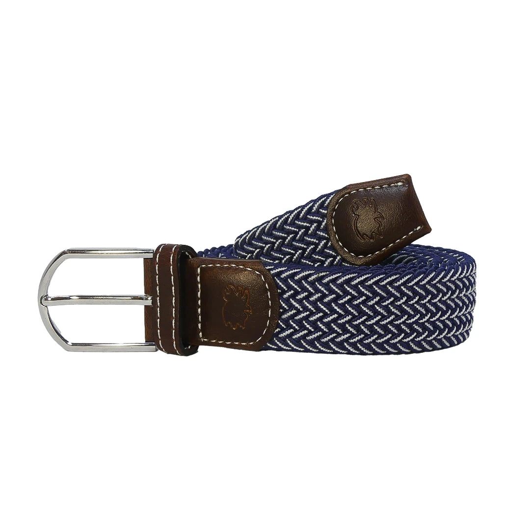 Herringbone Elastic Stretch Belt
