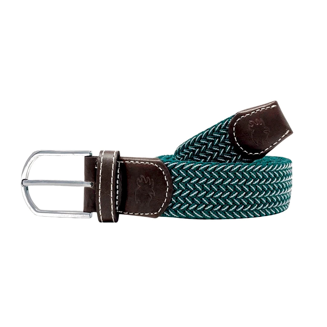 Herringbone Elastic Stretch Belt