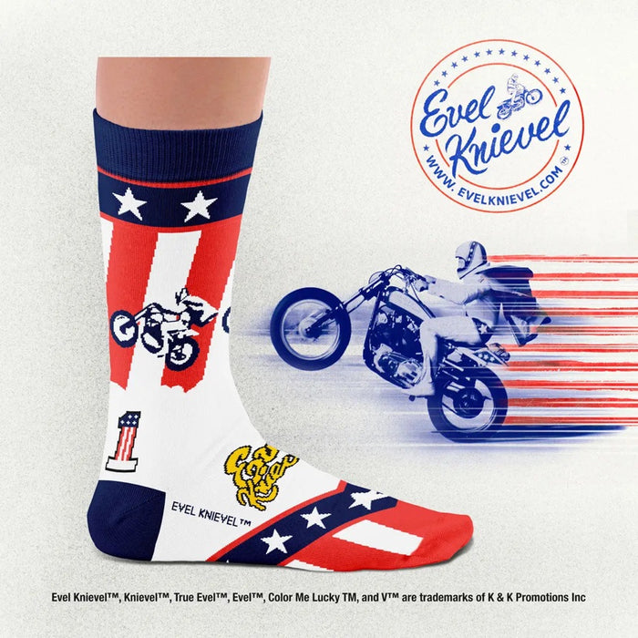 Evel Knievel Socks