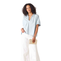 Amelia Ruffle Tee