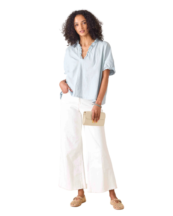 Amelia Ruffle Tee