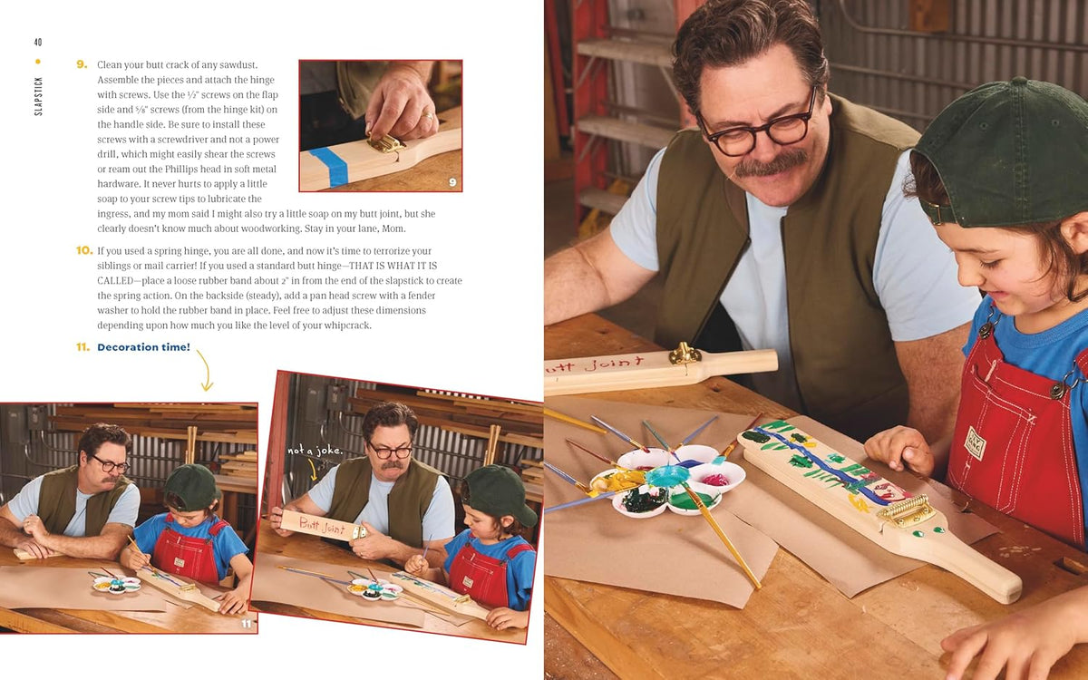Little Woodchucks: Offerman Woodshop's Guide to Tools and Tomfoolery