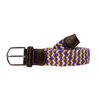 Tri-Color Elastic Stretch Belt