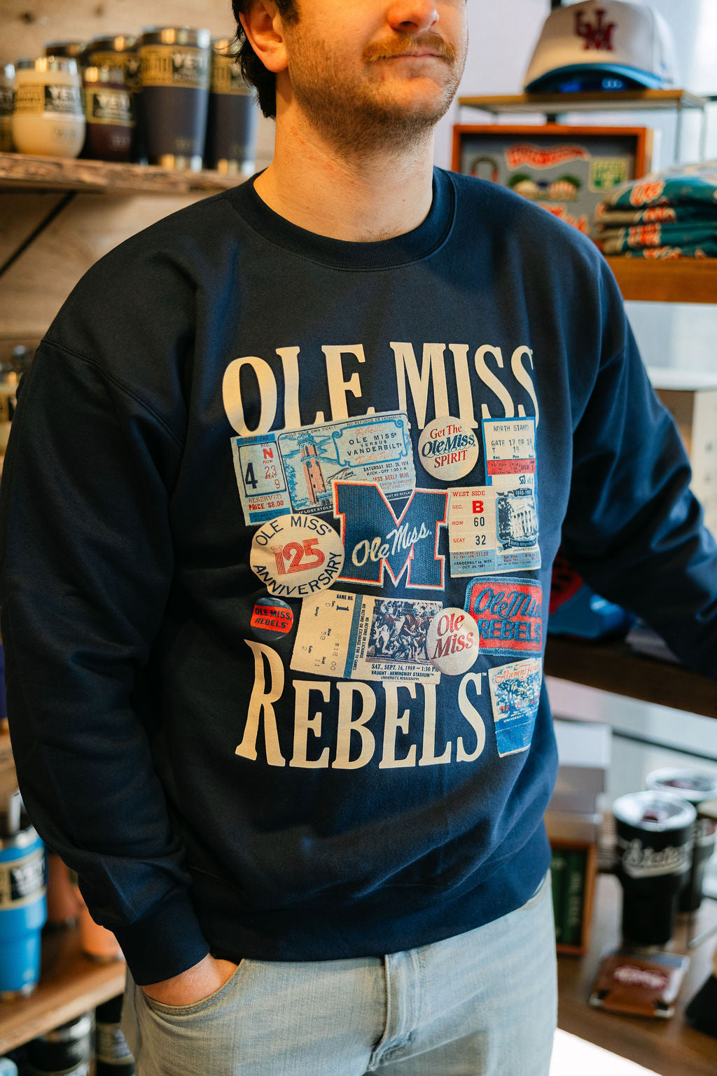 Ole Miss Ephemera Sweatshirt