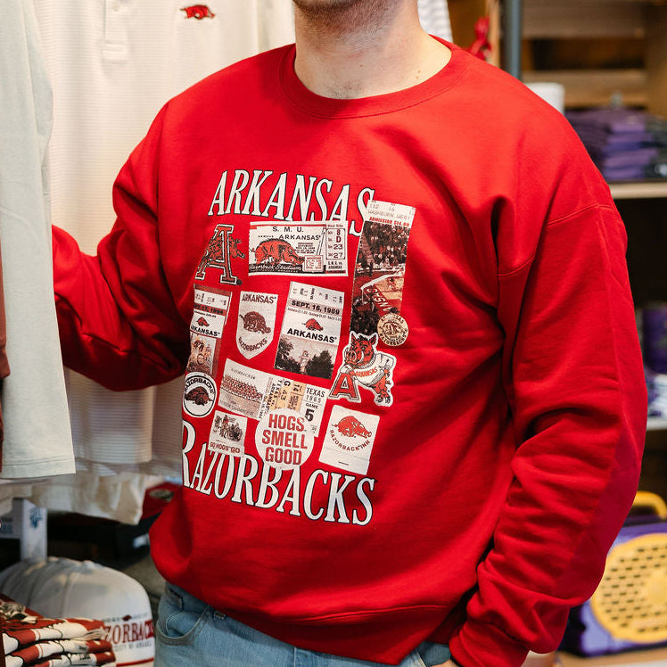 Arkansas Razorbacks Ephemera Sweatshirt