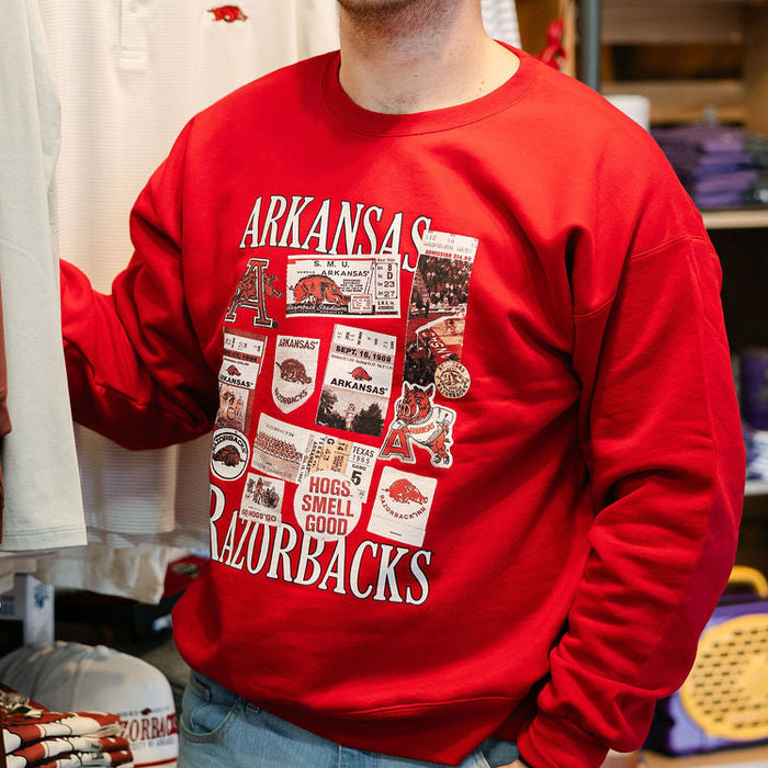 Arkansas Razorbacks Ephemera Sweatshirt