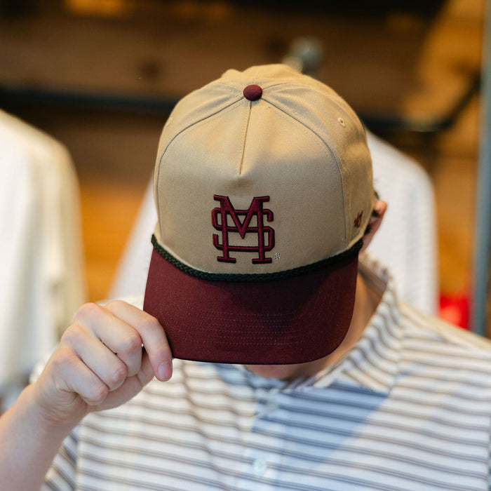 Mississippi State Bulldogs Khaki Rope Two Tone 47 Hitch