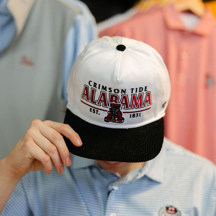 Alabama Crimson Tide Vin White Rustic 47 Hitch