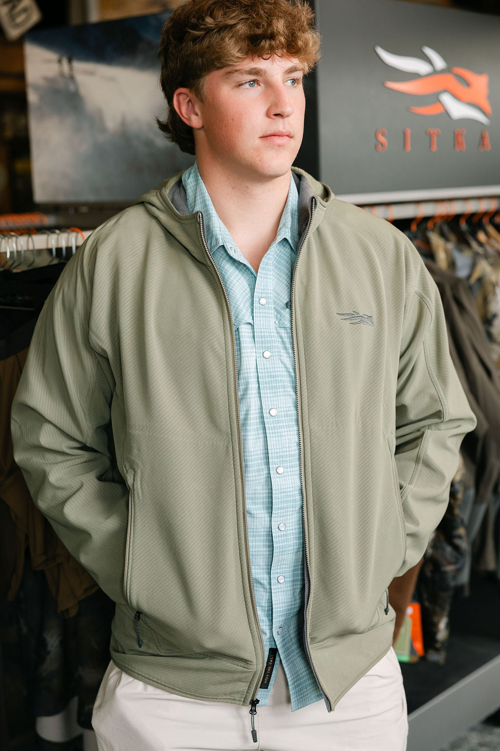 Alpha Fleece Hooded Jacket