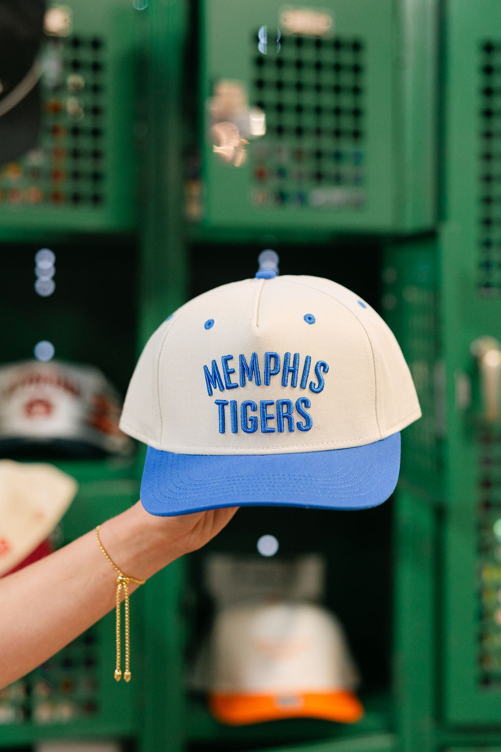 Memphis Tigers Stacked Heritage Twill Hat