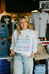 Memphis in Color Crewneck