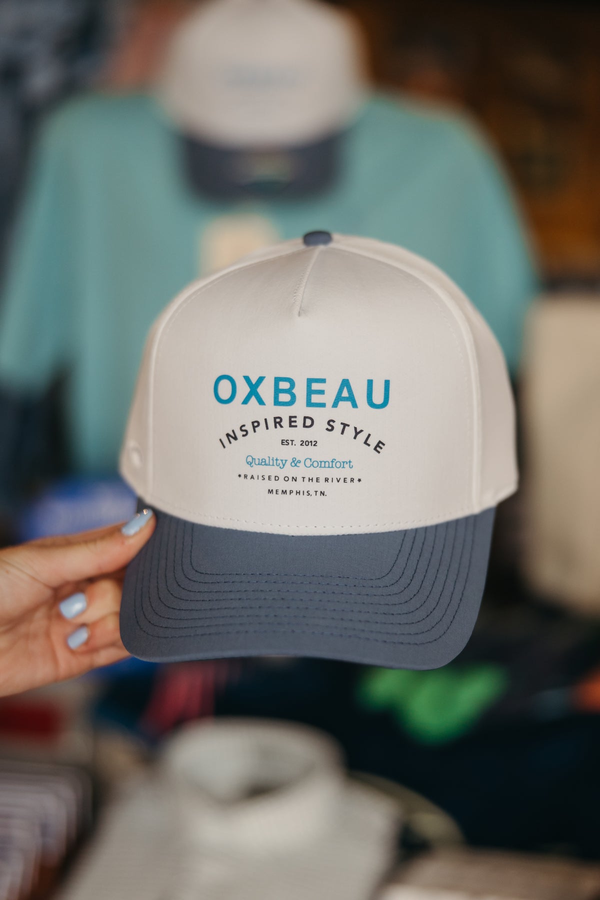 Oxbeau Banner Two-Tone Canvas Hat