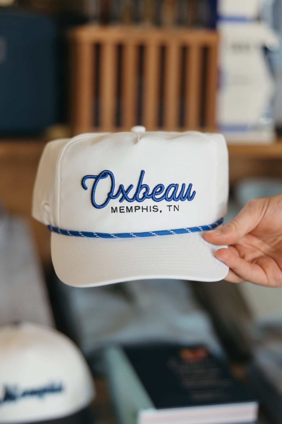 Oxbeau Script Rope Hat