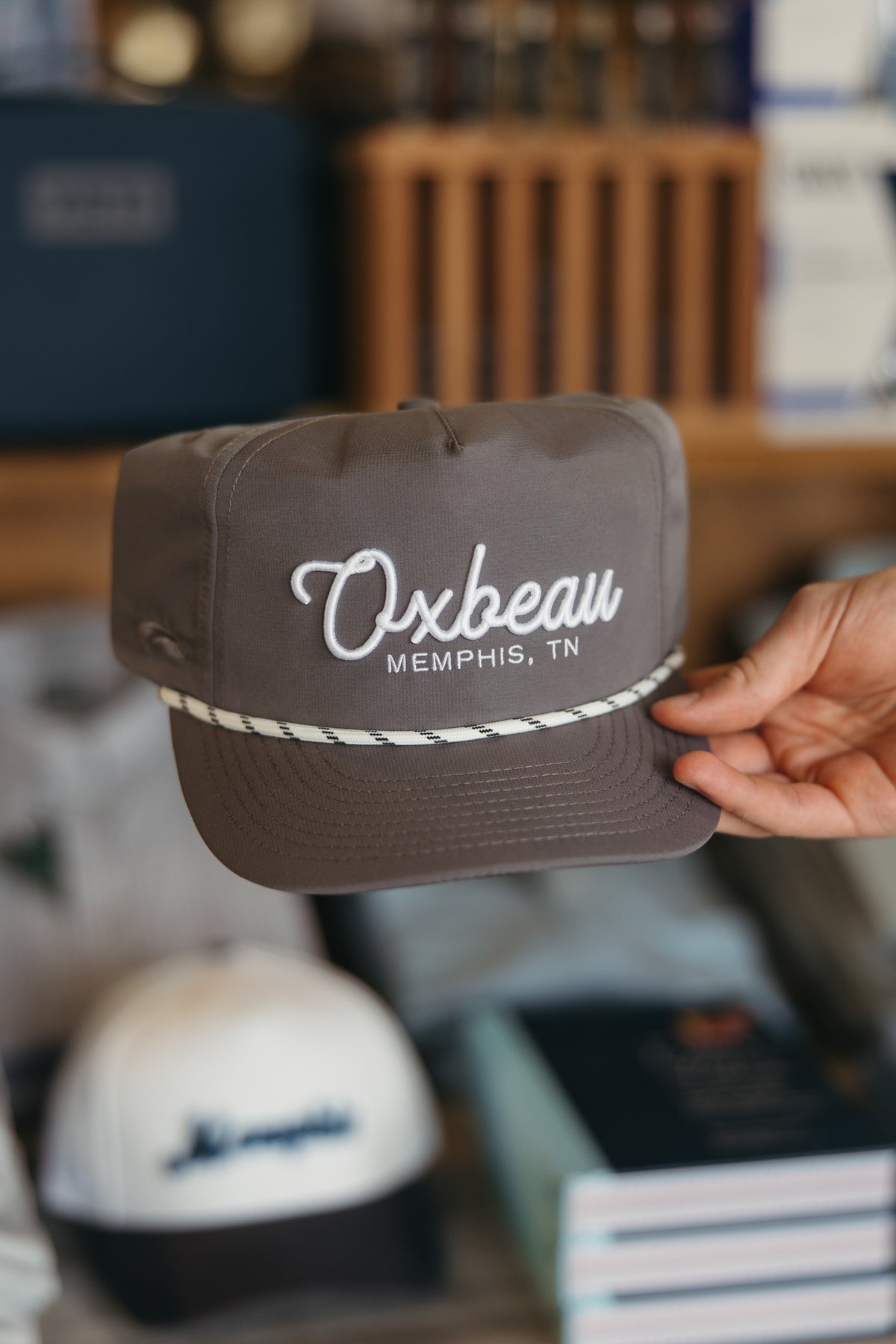 Oxbeau Script Rope Hat