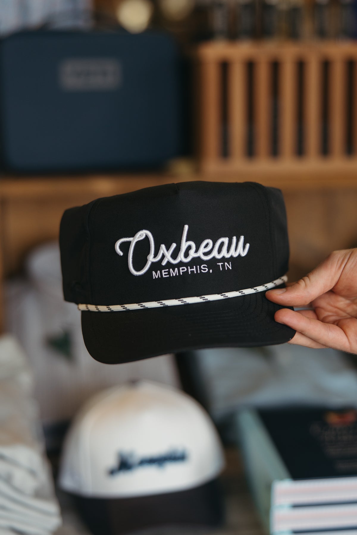 Oxbeau Script Rope Hat