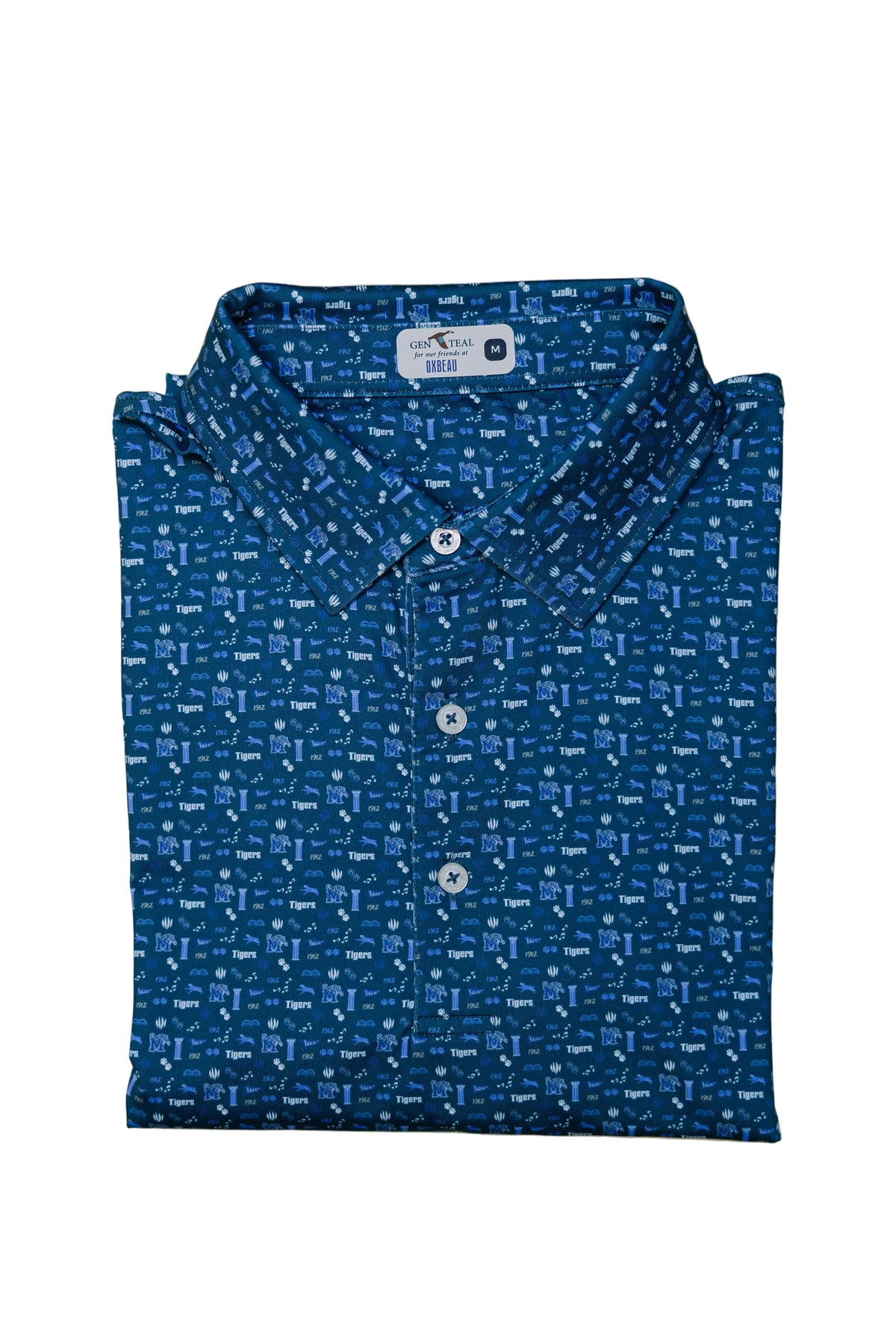 Go Tigers Go Print Polo