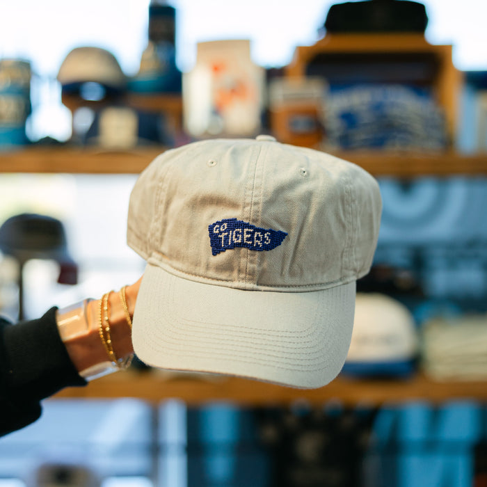 Go Tigers Banner Needlepoint Hat