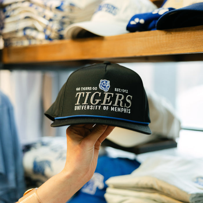 Memphis Tigers Black Practice Caddy Hat