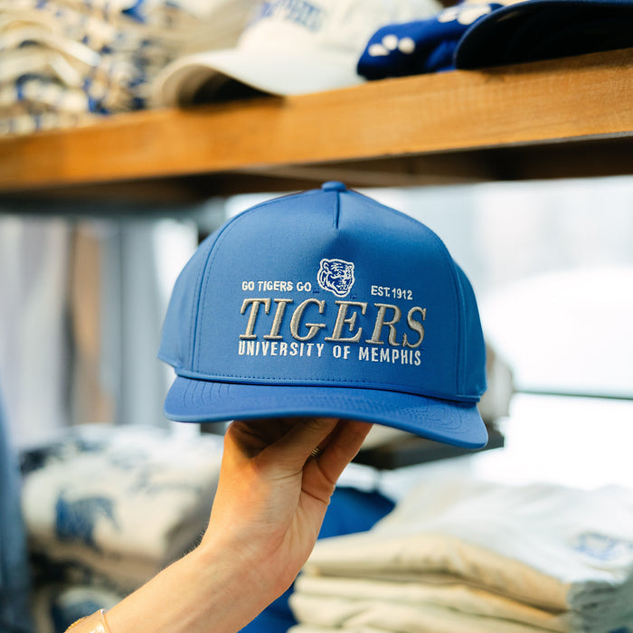 Memphis Tigers Highland Blue Practice Caddy Hat
