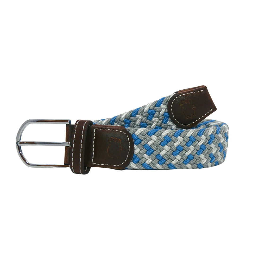 Tri-Color Elastic Stretch Belt
