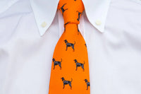 Bluetick Tie - Orange