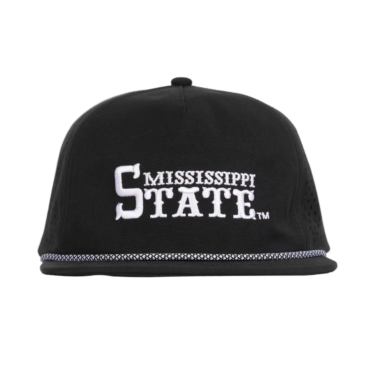 Mississippi State Baseball Rope Hat (Black)