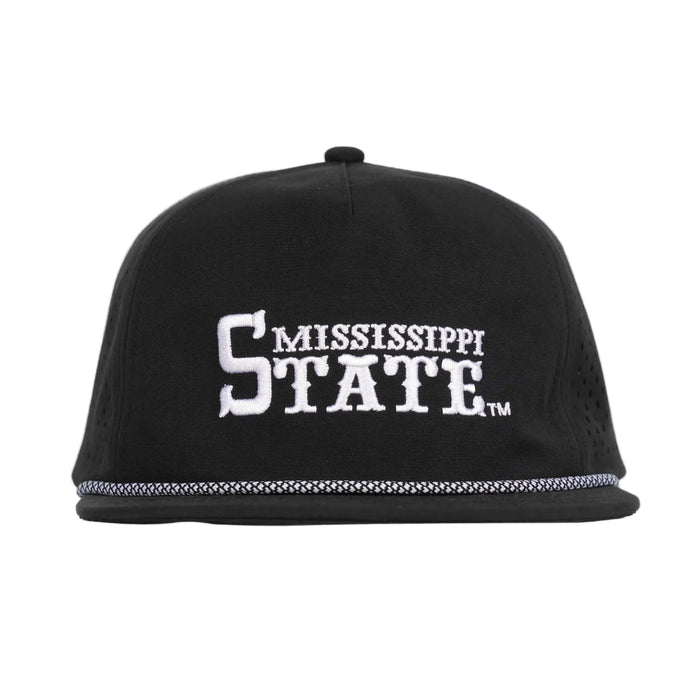Mississippi State Baseball Rope Hat (Black)