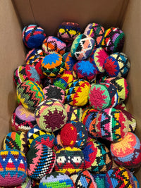 Knit Multicolor Hacky Sack