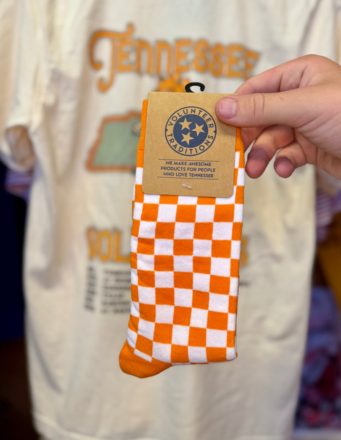 Checkerboard Socks