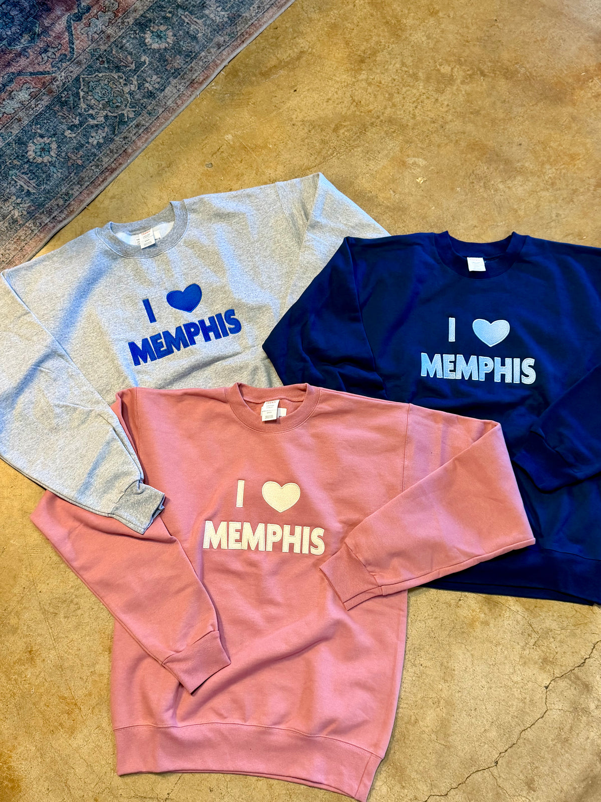 I Love Memphis Crewneck