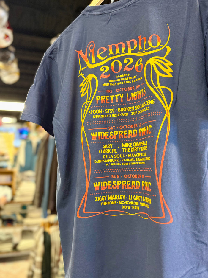 Mempho Fest Line Up Tee