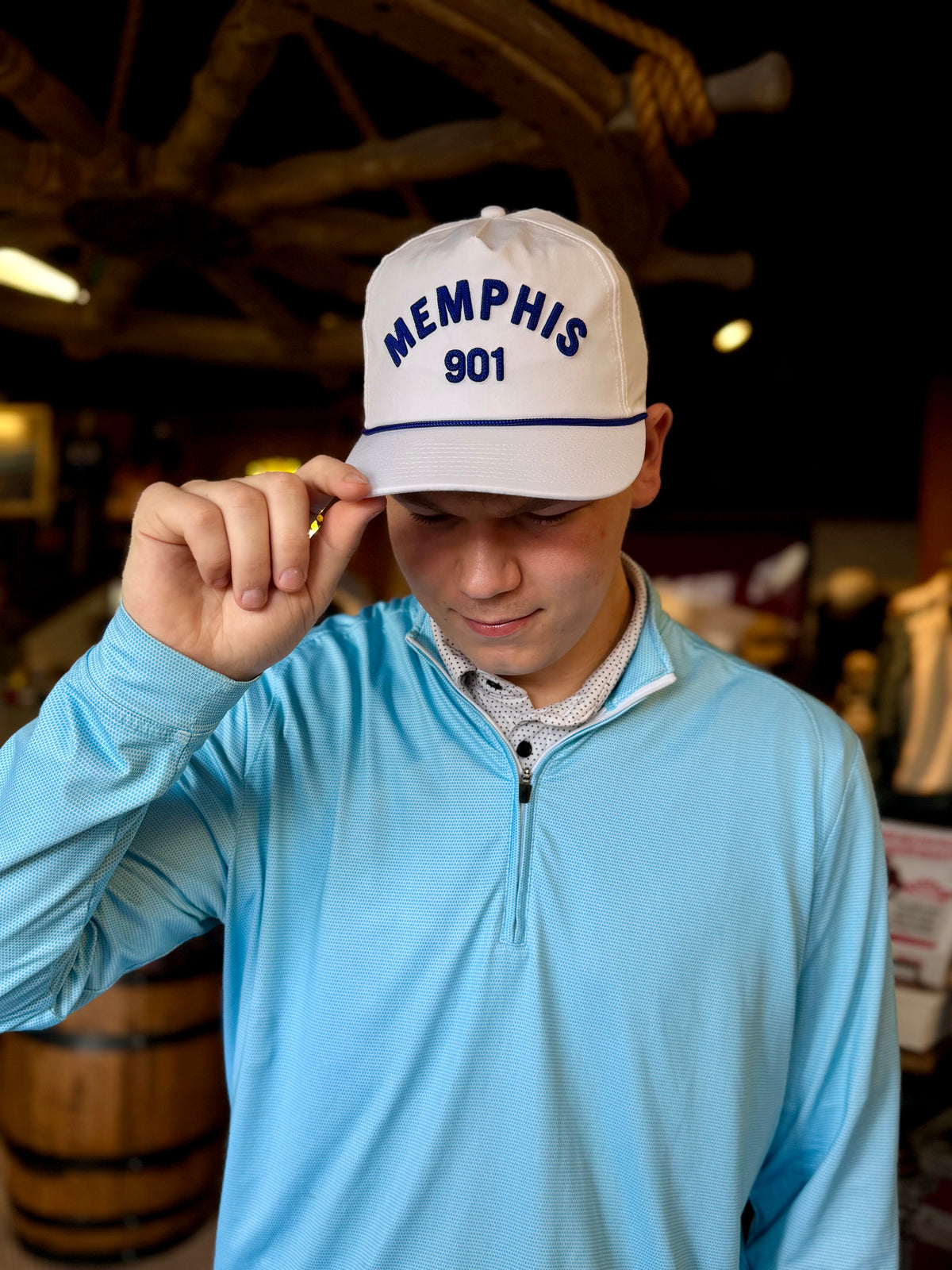 Memphis Stitch Rope Hat